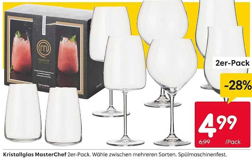 Kristallglas MasterChef 2er-Pack