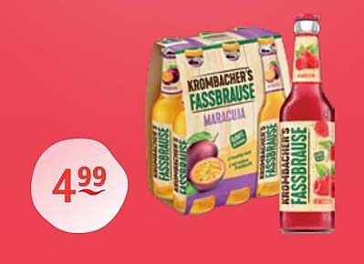 Krombacher's Fassbrause Maracuja