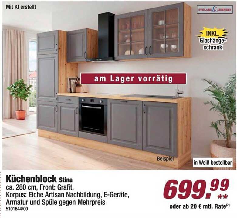 Küchenblock Stina