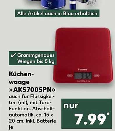 Küchenwaage »AKS700SPN«