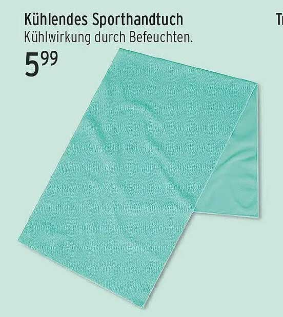Kühlendes Sporthandtuch