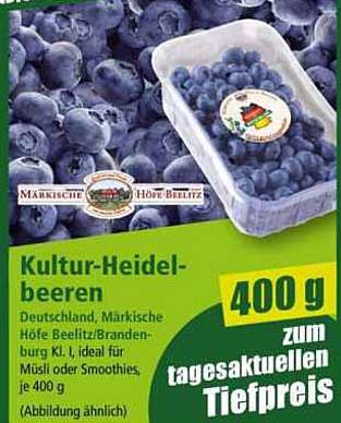 Kultur-Heidelbeeren