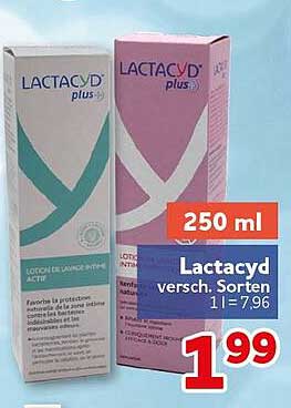 Lactacyd versch. Sorten 1 l = 7,96