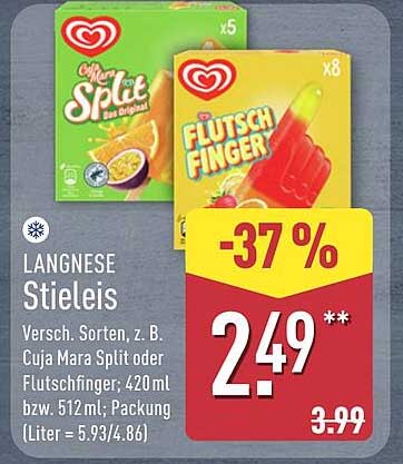 LANGNESE Stieleis
