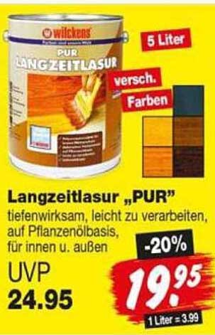 Langzeitlasur „PUR“