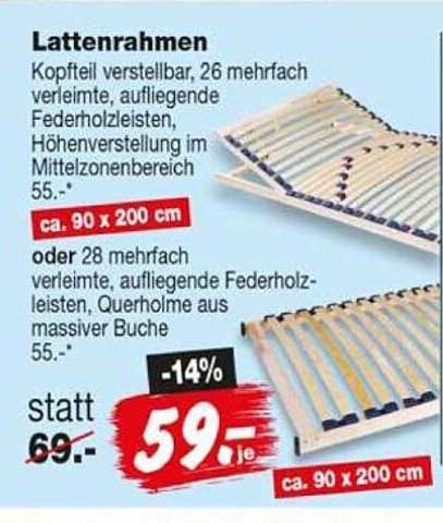 Lattenrahmen