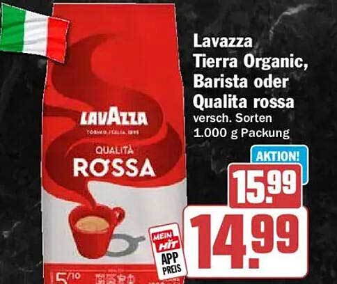 Lavazza Tierra Organic, Barista oder Qualita rossa