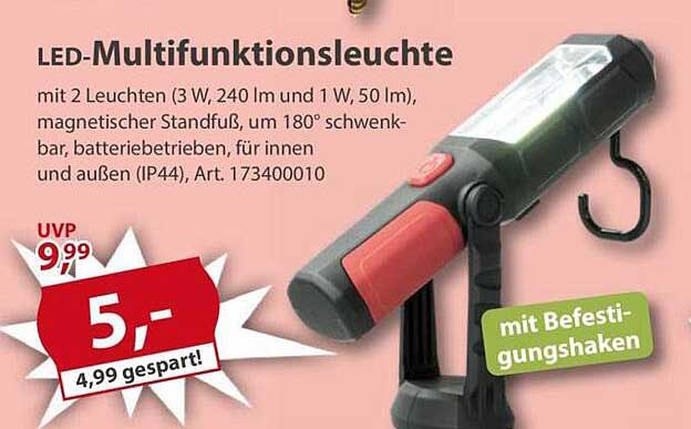 LED-Multifunktionsleuchte