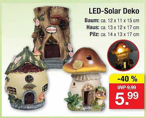 LED-Solar Deko