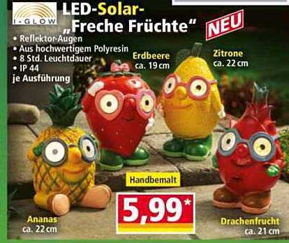 LED-Solar-„Freche Früchte“