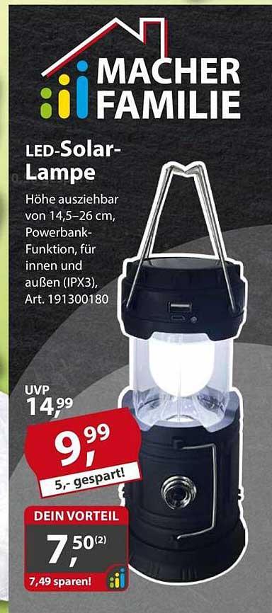LED-Solar-Lampe