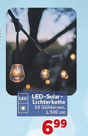 LED-Solar-Lichterkette