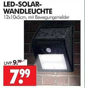 LED-SOLAR-WANDLEUCHTE
