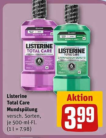 Listerine Total Care Mundspülung