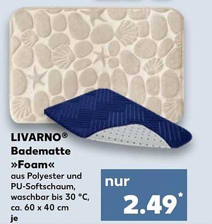 LIVARNO® Badematte »Foam«