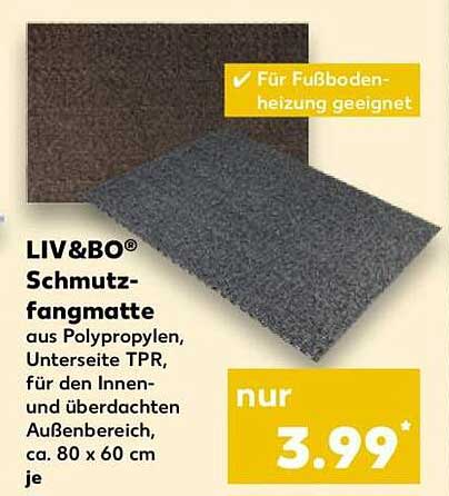 LIV&BO Schmutzfangmatte