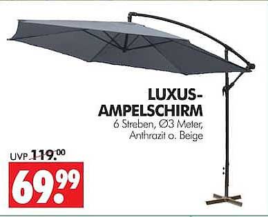 LUXUS-AMPELSCHIRM