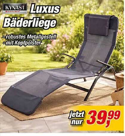 Luxus Bäderliege