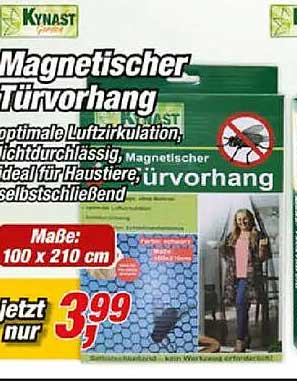 Magnetischer Türvorhang