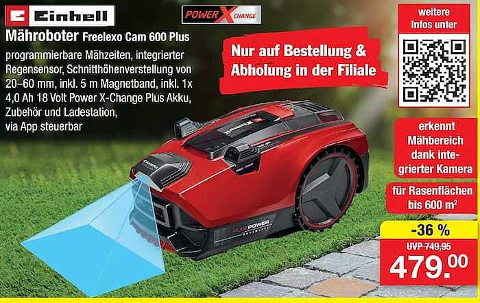 Mähroboter Freelexo Cam 600 Plus