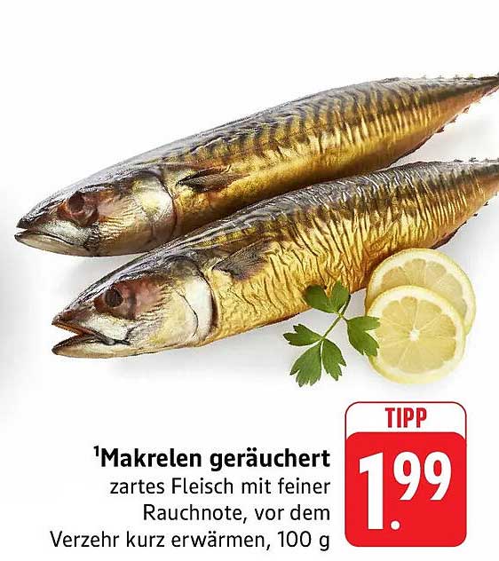 Makrelen geräuchert