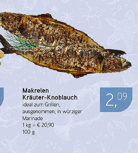 Makrelen Kräuter-Knoblauch