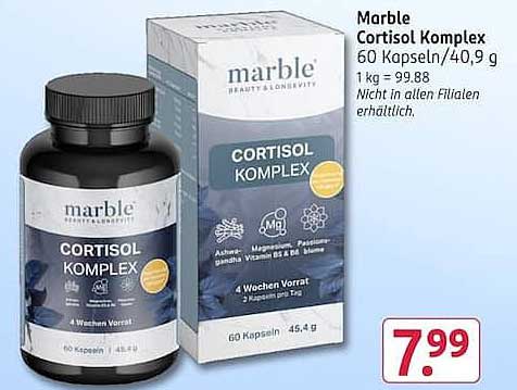 Marble Cortisol Komplex 60 Kapseln/40,9 g