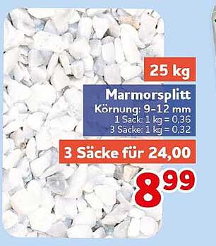 Marmorsplitt