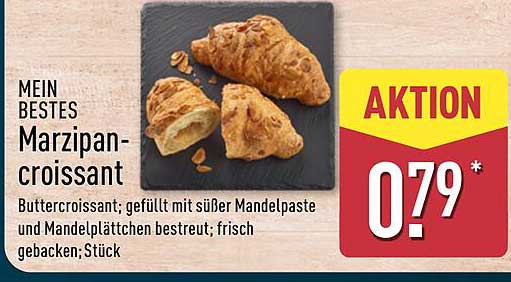 MEIN BESTES Marzipan-croissant