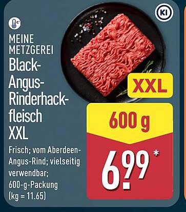 MEINE METZGEREI Black-Angus-Rinderhackfleisch XXL