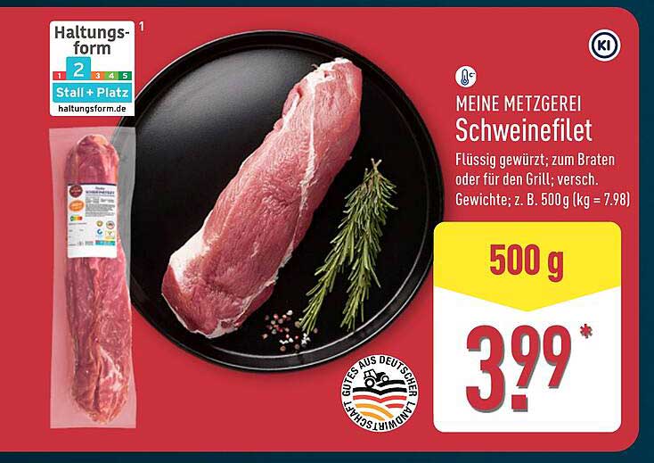 MEINE METZGEREI Schweinefilet
