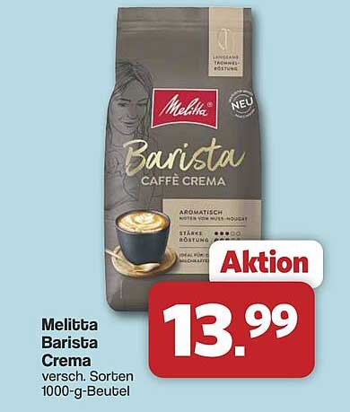 Melitta Barista Crema versch. Sorten 1000-g-Beutel