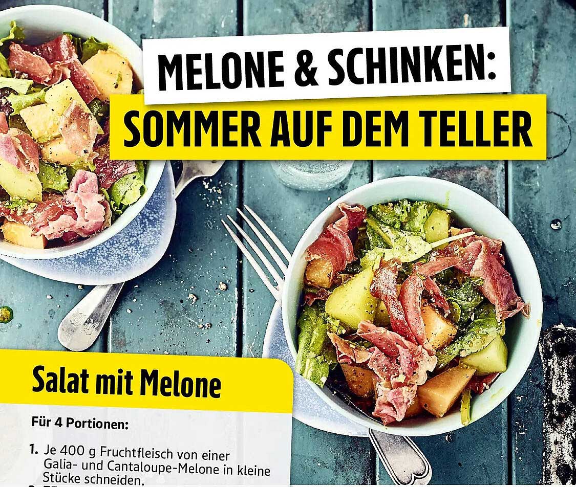 MELONE & SCHINKEN: SOMMER AUF DEM TELLER
