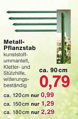 Metall-Pflanzstab