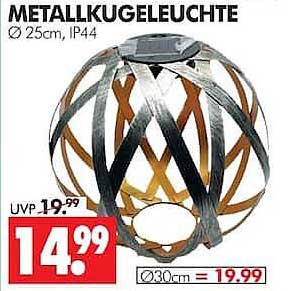 METALLKUGELEUCHTE