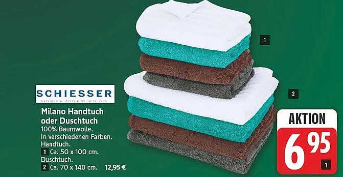 Milano Handtuch oder Duschtuch