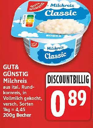 Milchreis Classic