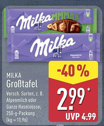 MILKA Großtafel