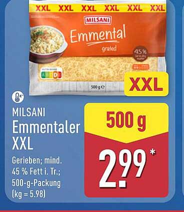 MILSANI Emmentaler XXL