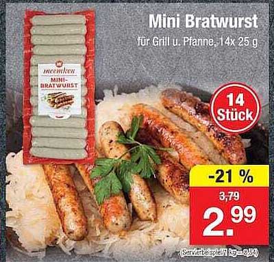Mini Bratwurst
