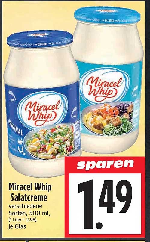Miracel Whip Salatcreme