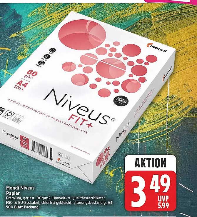 Mondi Niveus Papier.