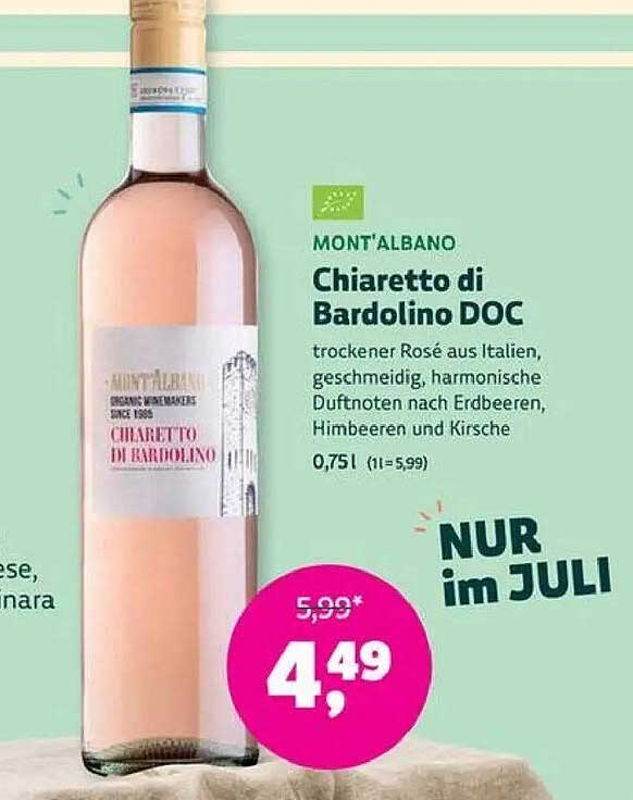 MONT'ALBANO Chiaretto di Bardolino DOC