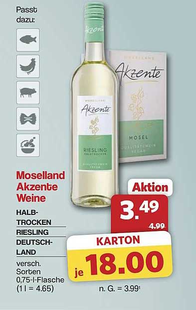 Moselland Akzente Weine