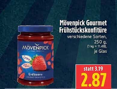 Mövenpick Gourmet Frühstückskonfitüre