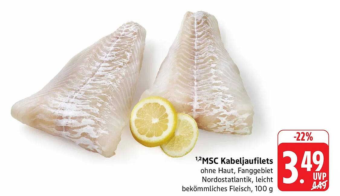 MSC Kabeljaufilets