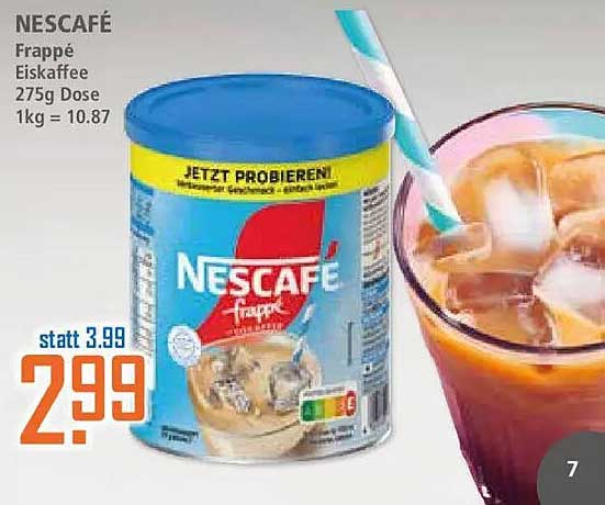 NESCAFÉ Frappé Eiskaffee 275g Dose