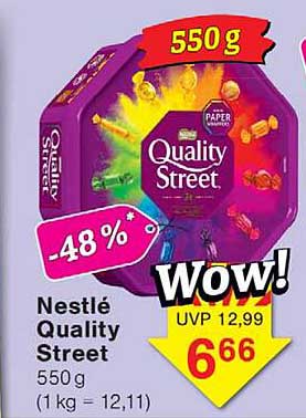 Nestlé Quality Street 550 g (1 kg = 12,11)
