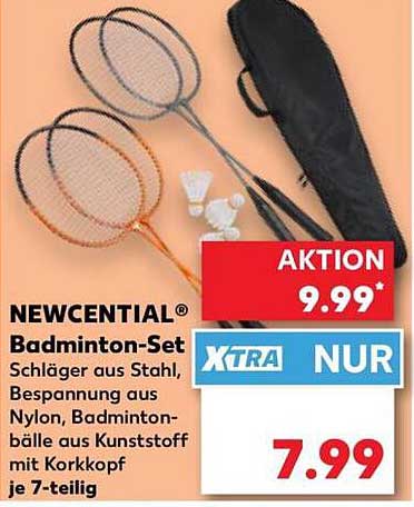 NEWCENTIAL® Badminton-Set