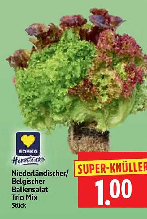 Niederländischer/Belgischer Ballensalat Trio Mix Stück